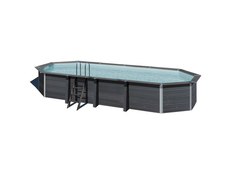 Gre Pool KIT Avantgarde, 804 x 386 x 124 cm Ovalbecken