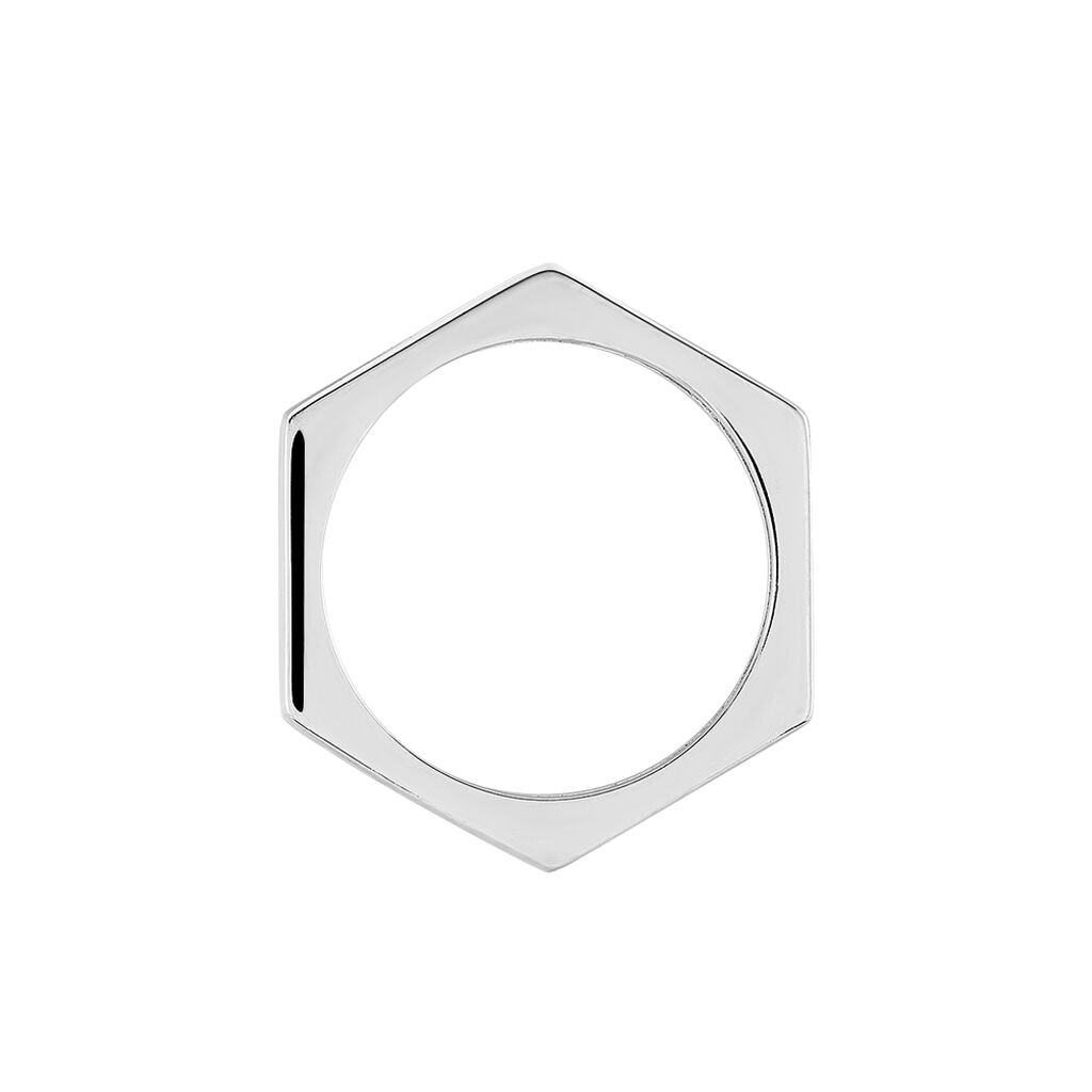 Bague Heluna Argent Blanc