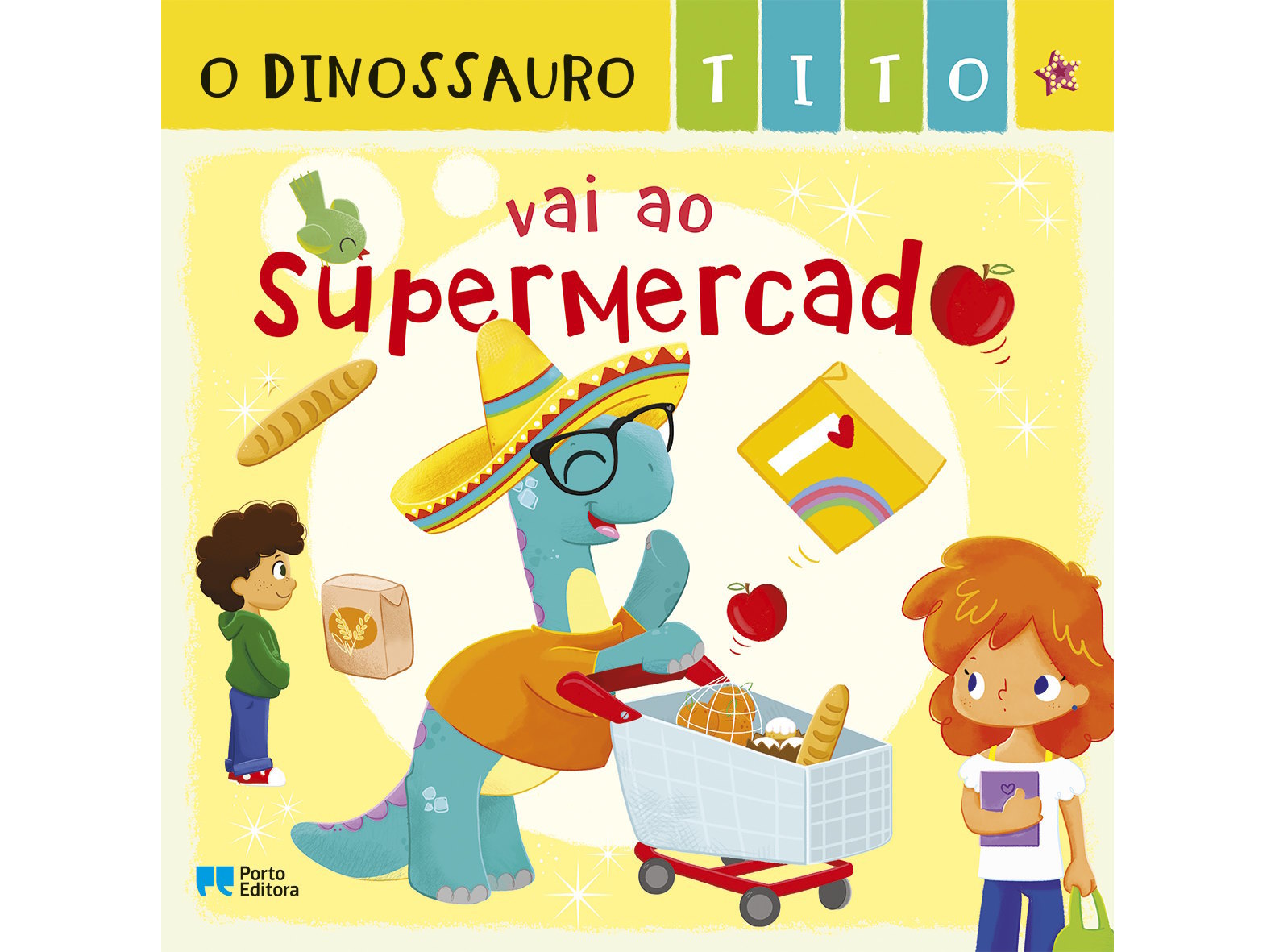 LIVRO O DINOSSAURO TITO VAI AO SUPERMERCADO