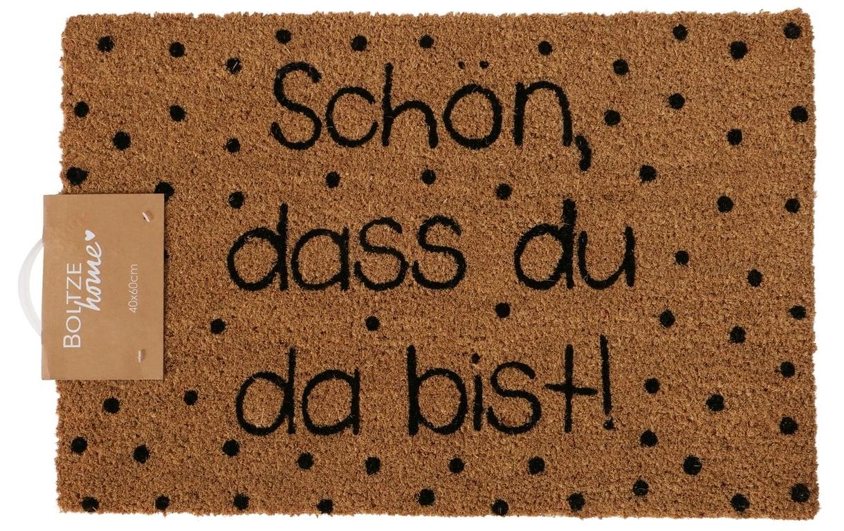 Fussmatte You 40 cm x 60 cmRobuste Türmatte