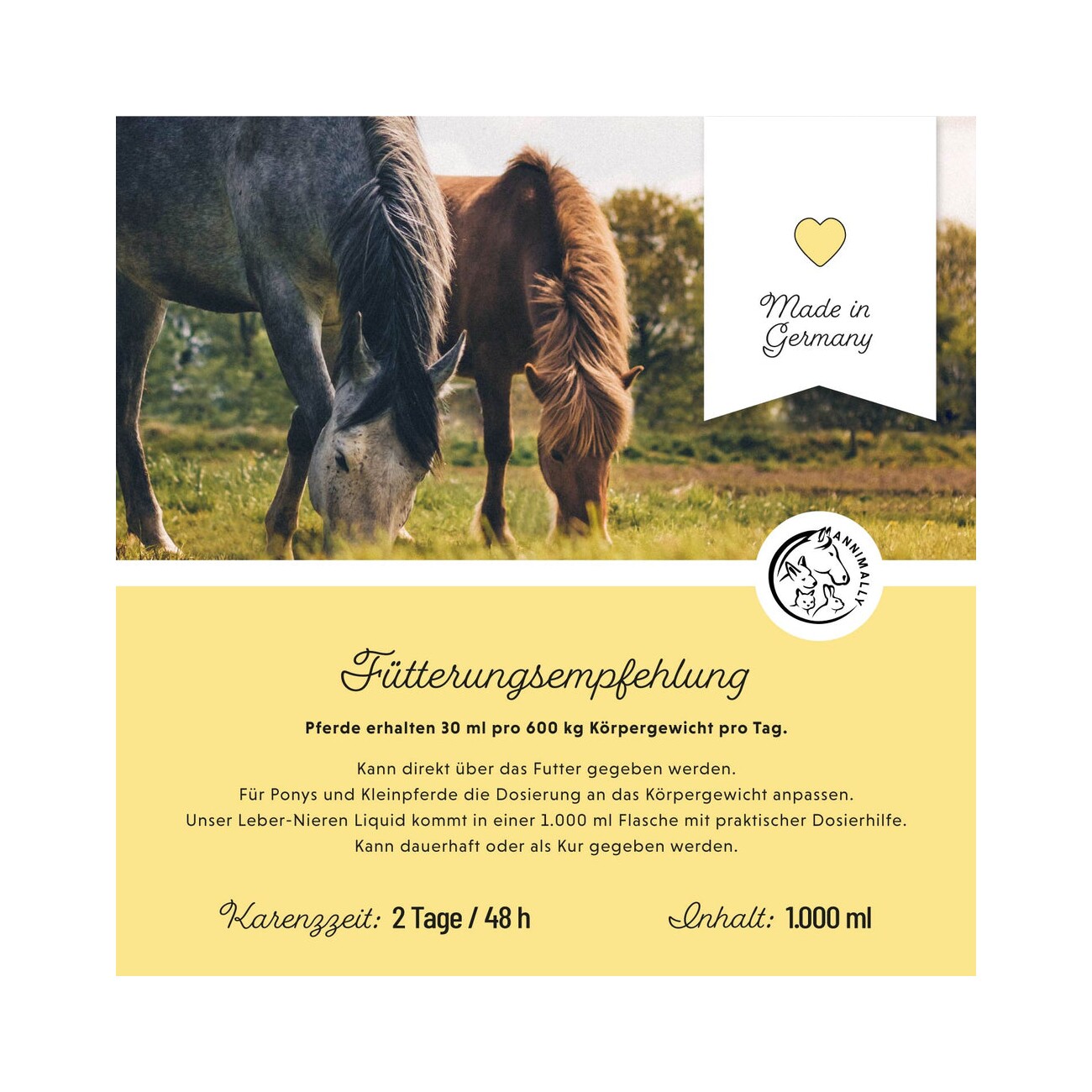 Annimally Leber-Nieren Liquid 1 l