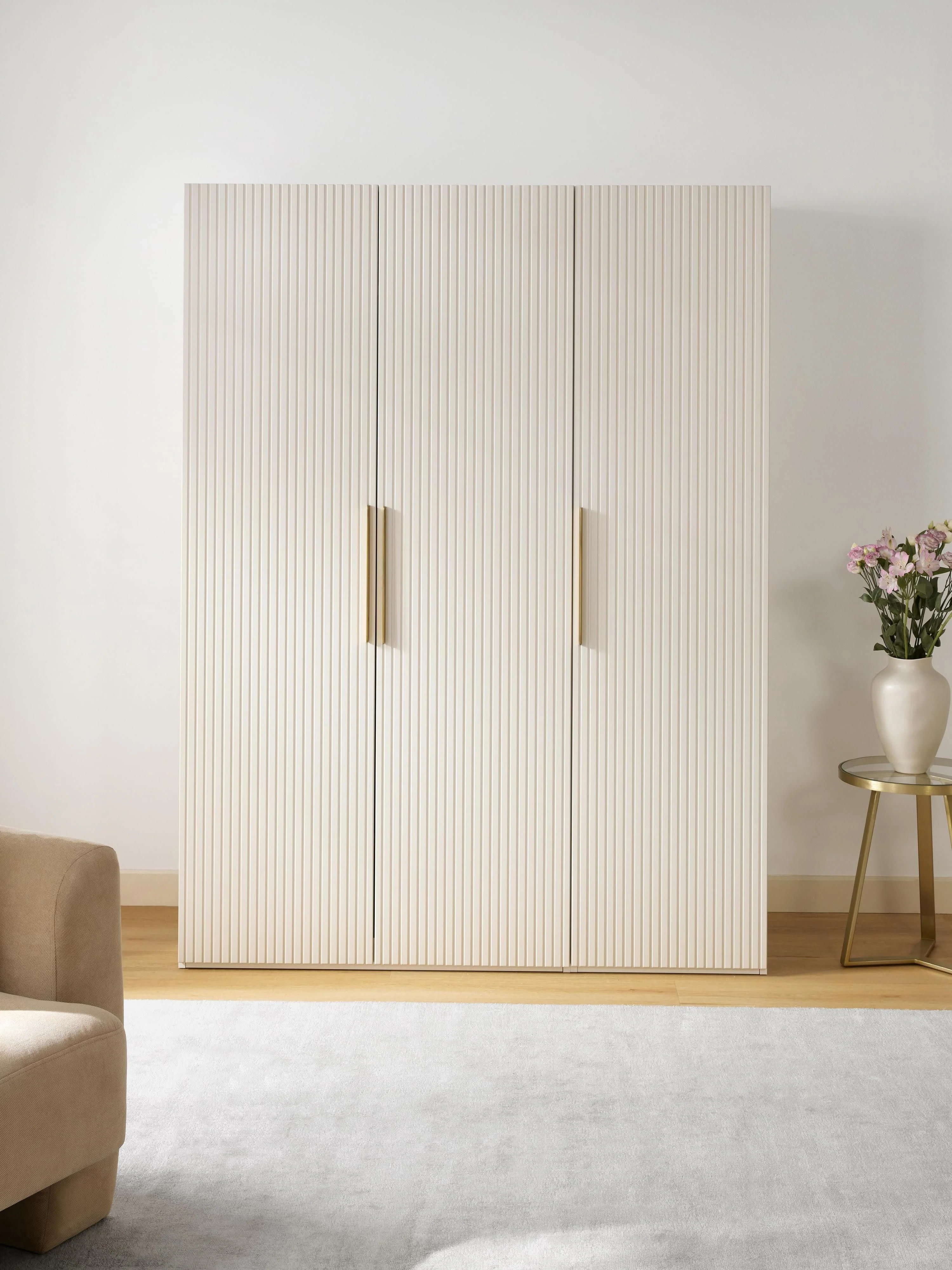 Modulaire draaideurkast Simone, 150 cm breed, diverse varianten