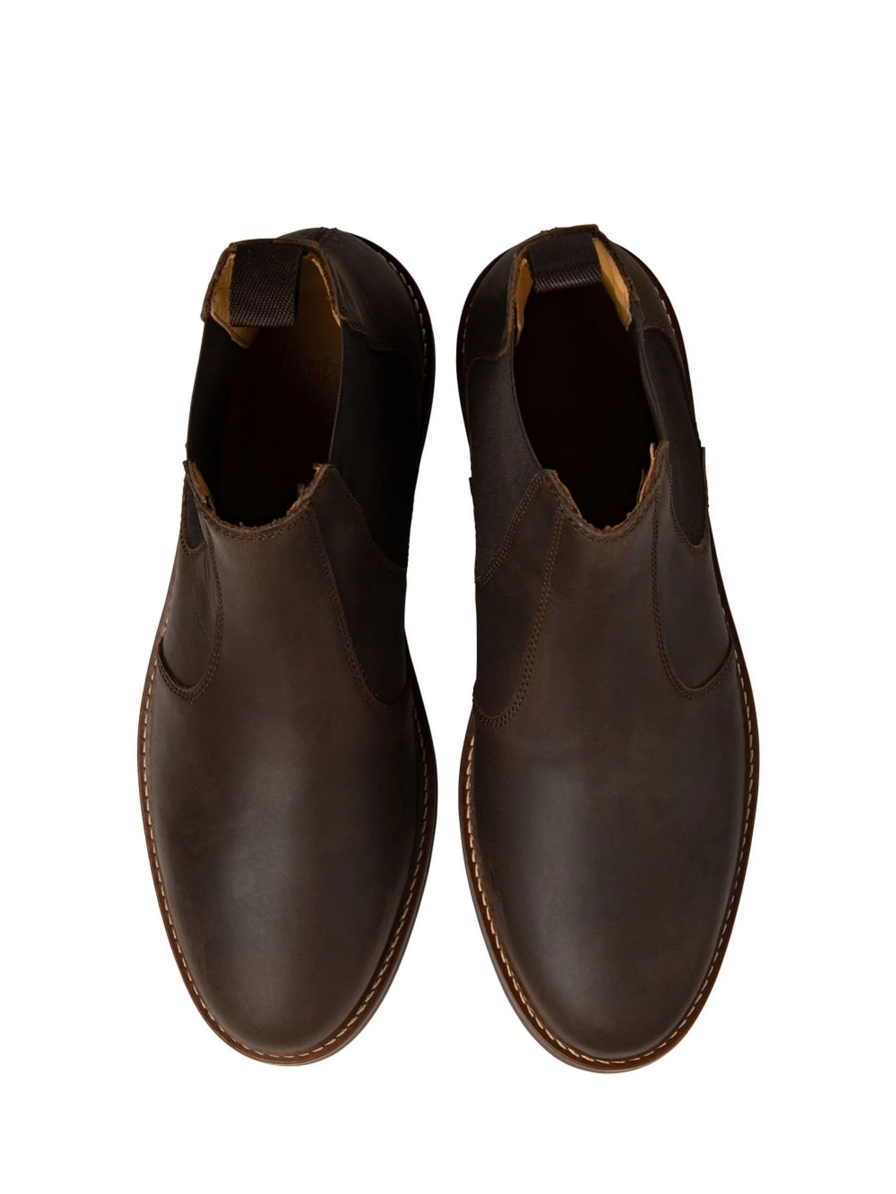 Loake Oiled Nubuck Chelsea Brown Boots