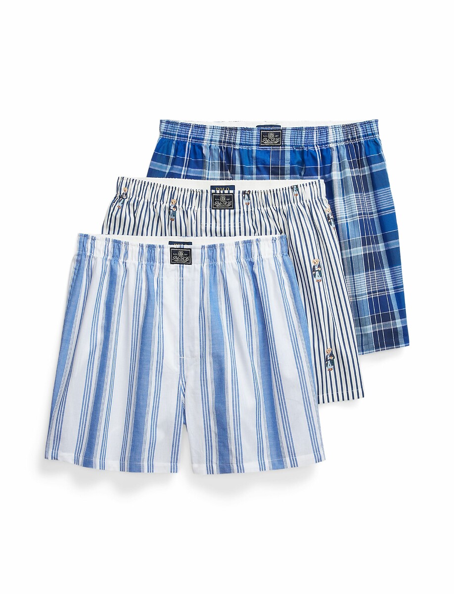 POLO RALPH LAUREN<br>Conjunto de 3 cuecas boxer