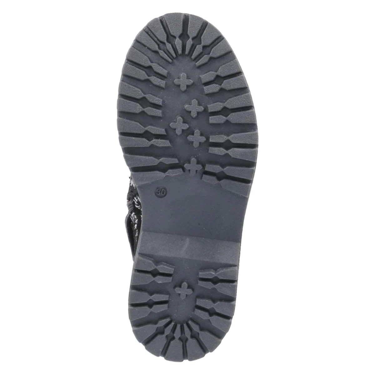 LicoSchnürboots MALATI - schwarz/silber