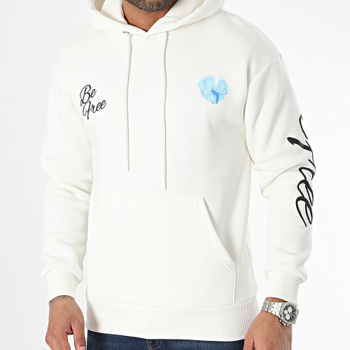 Sweat Capuche Blanc