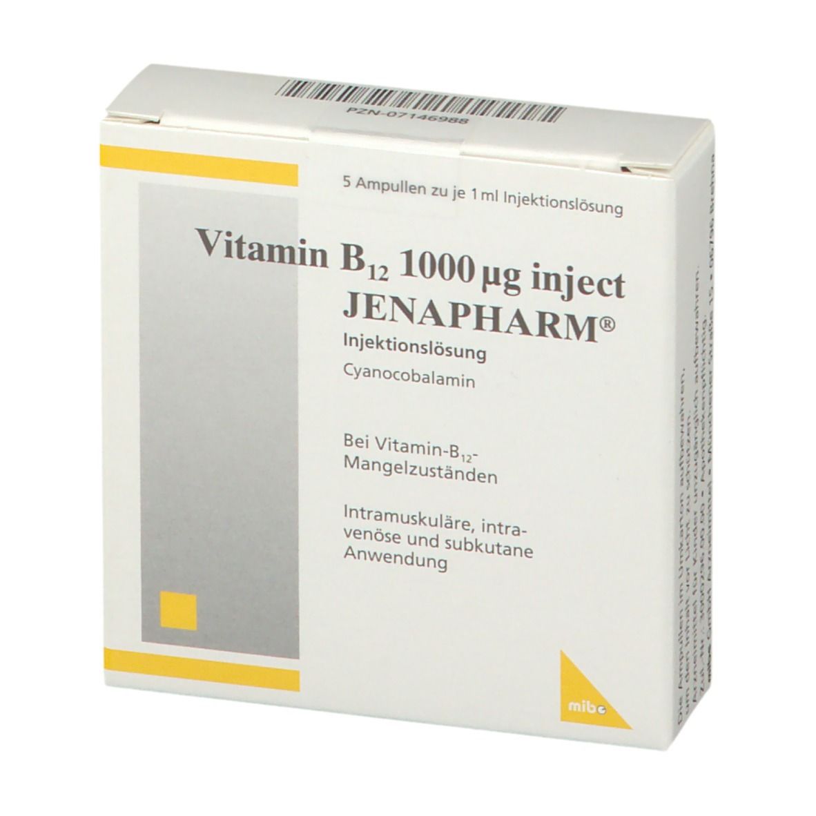 Vitamin B12 1000 µg inject JENAPHARM®