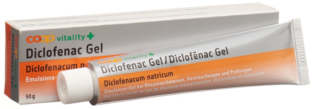 Coop Vitality Diclofenac Gel 10 mg/g Tb 50 g