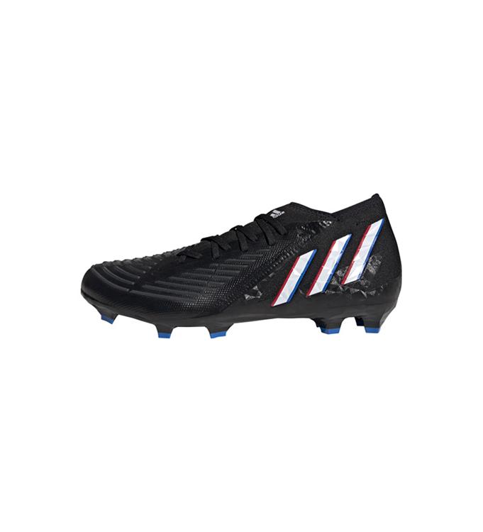 PREDATOR EDGE.2 FG,CBLACK/FTWWHT/VI cblack/ftwwht/vivred