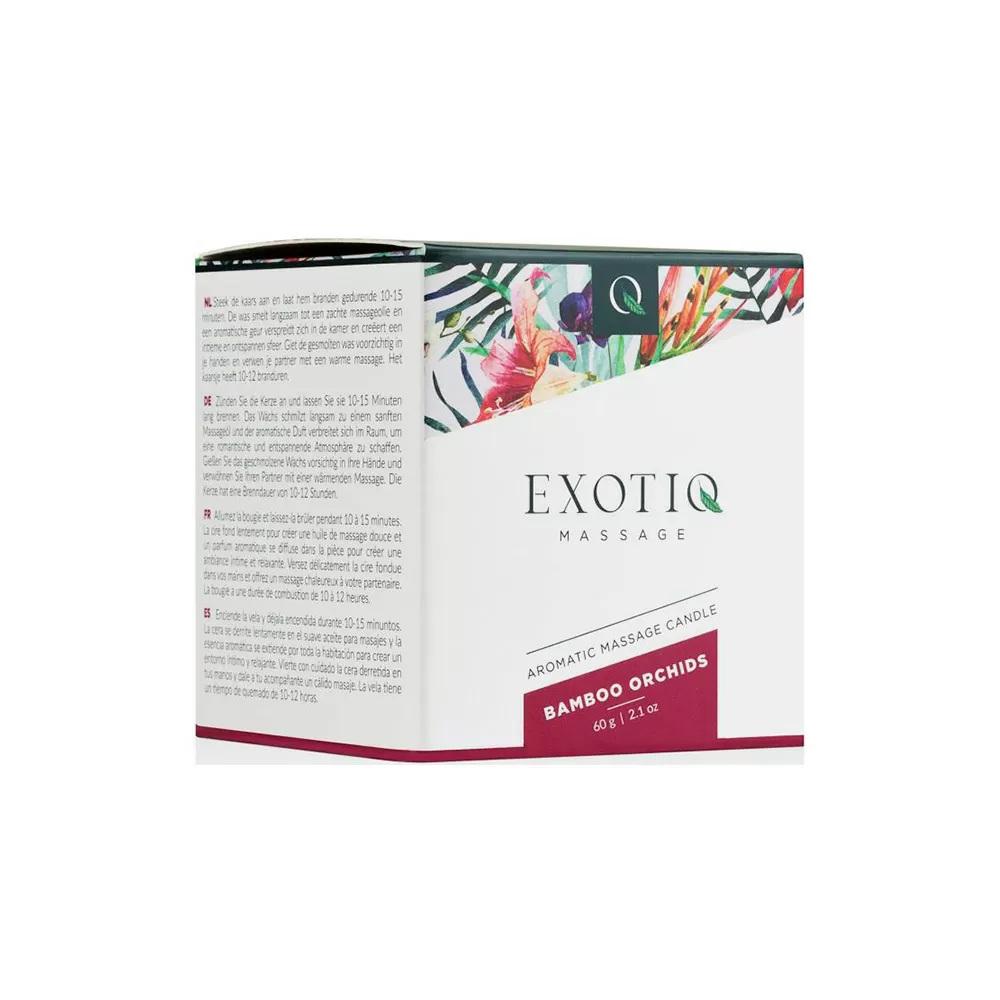 Exotiq Massage Candle Bamboe Orchideeën - 60 g.
