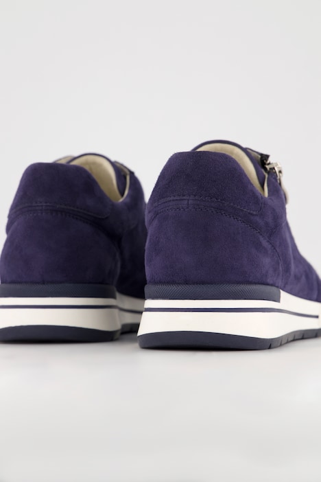 Caprice Leder-Sneaker, Zipper, Wechselfußbett