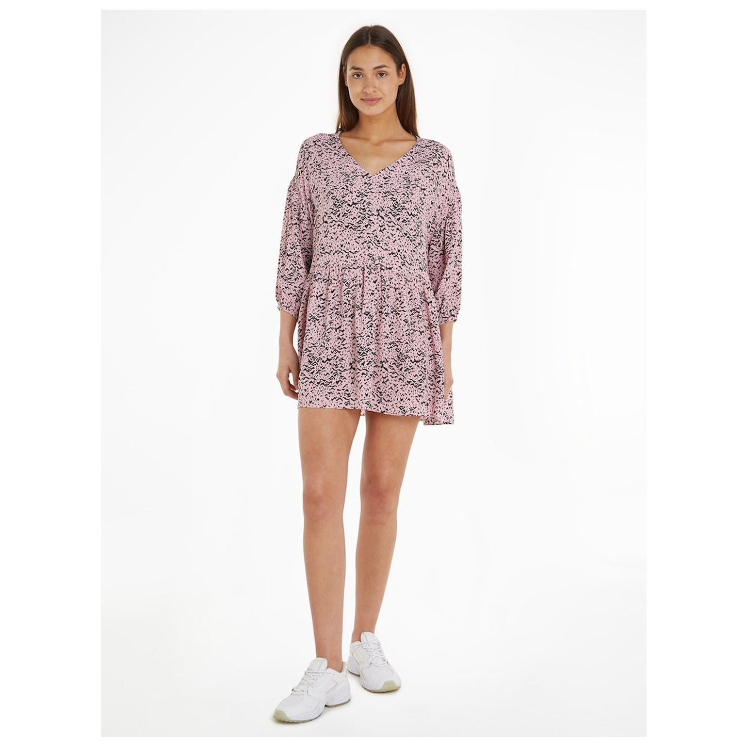 Tommy Jeans TJW WILD TEXTURE ALINE DRESS