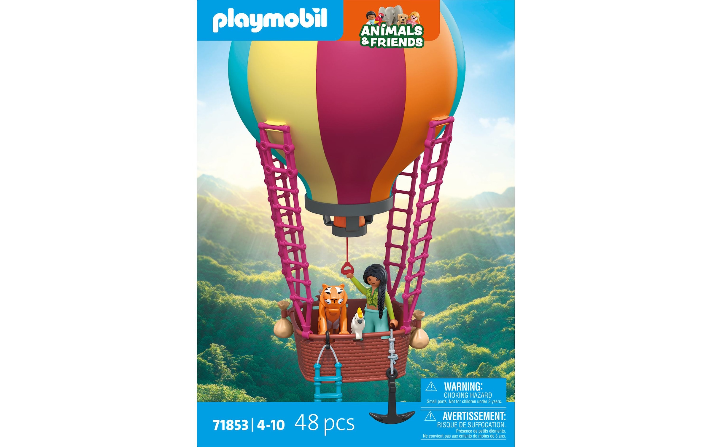 Playmobil® Konstruktions-Spielset »Animals & Friends: Ballonreise 71853«
