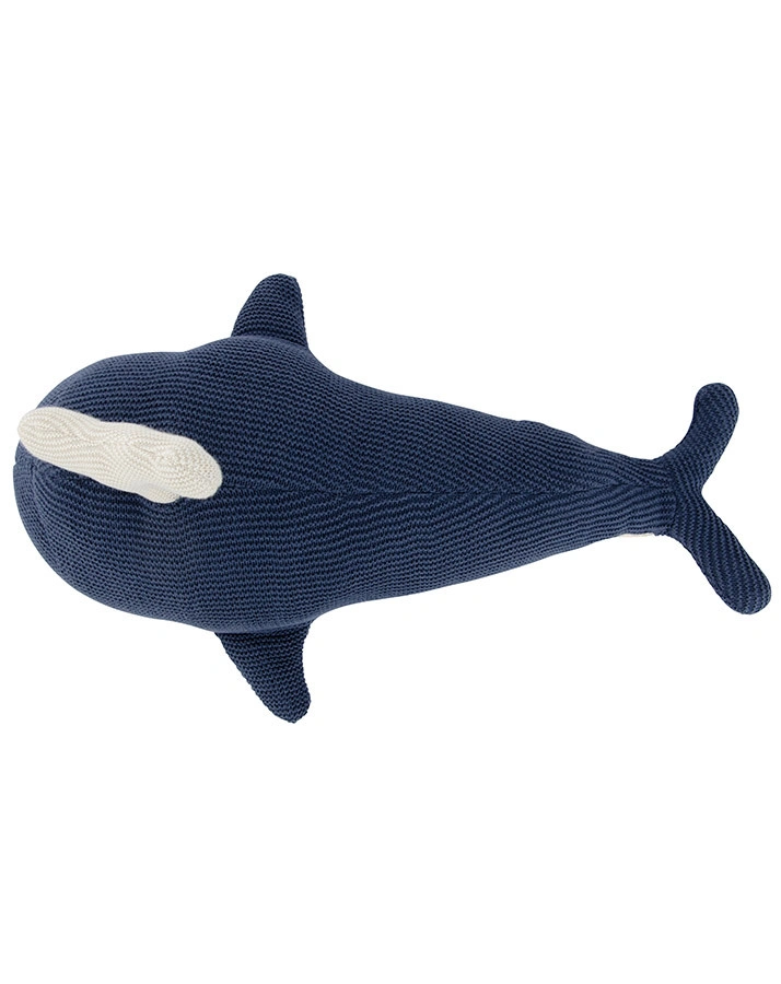 Kuscheltier WAL (47cm) in blau