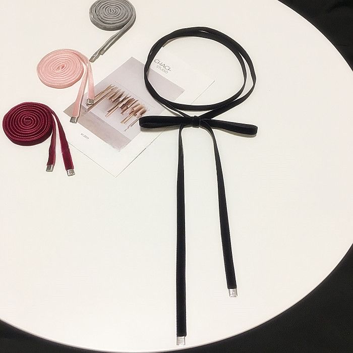 Soledad - Strik fluwelen choker