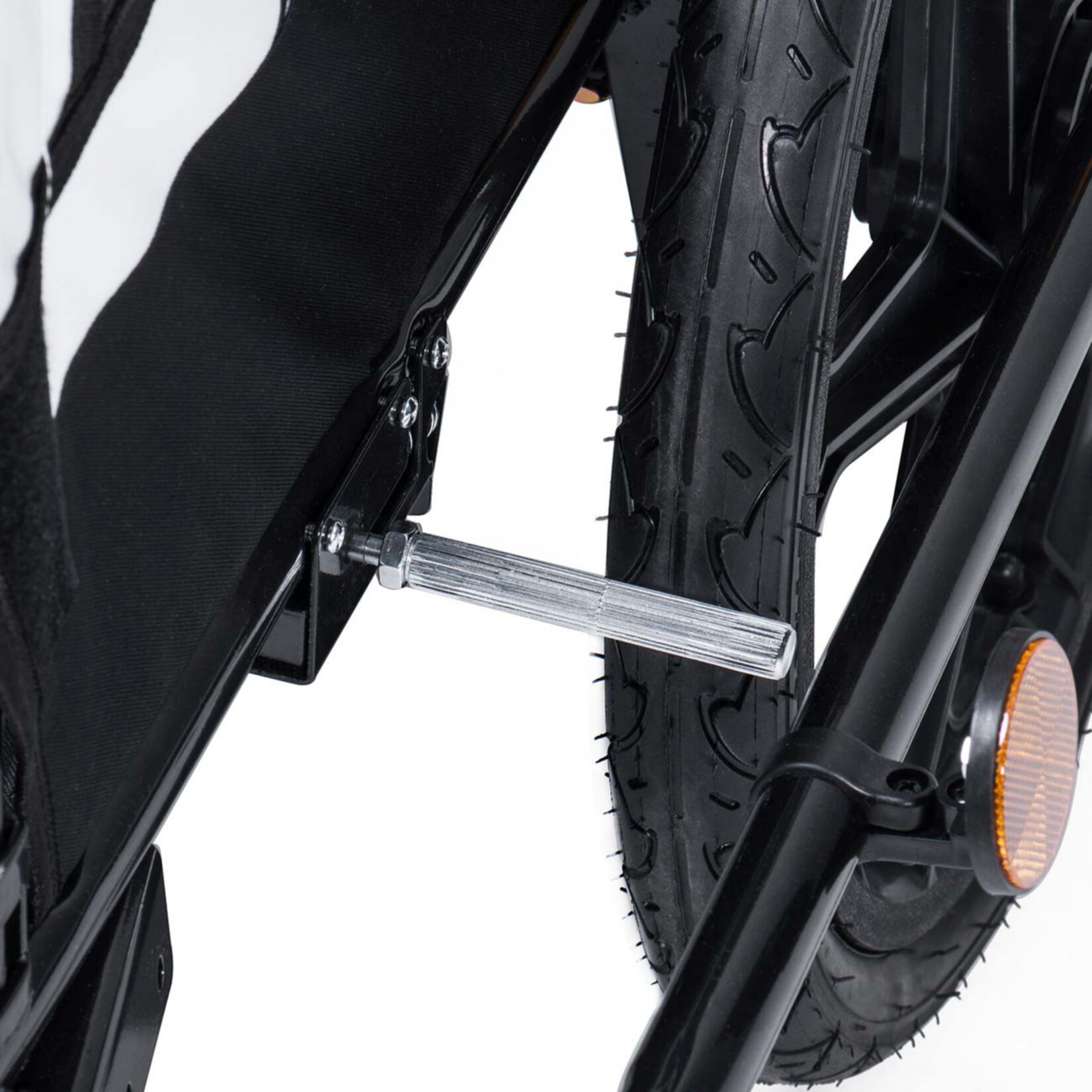 SAMAX 360° drehbarer Fahrradanhänger 2in1 Jogger - in Grün - Black Frame