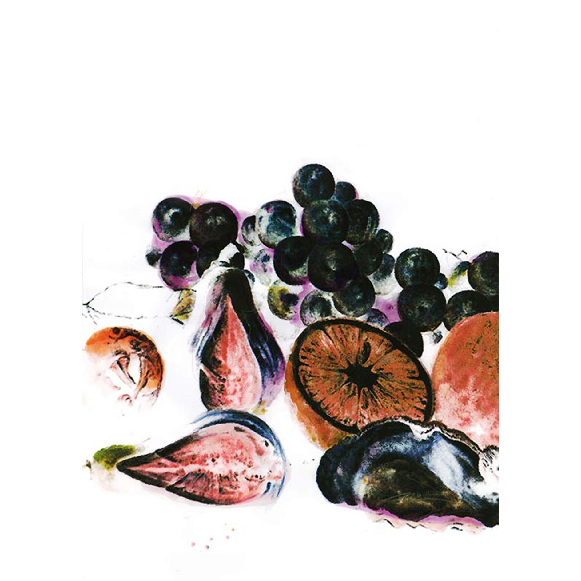 Wandbild FRUITS D'AUTOMNE - bunt - 50x70 cm