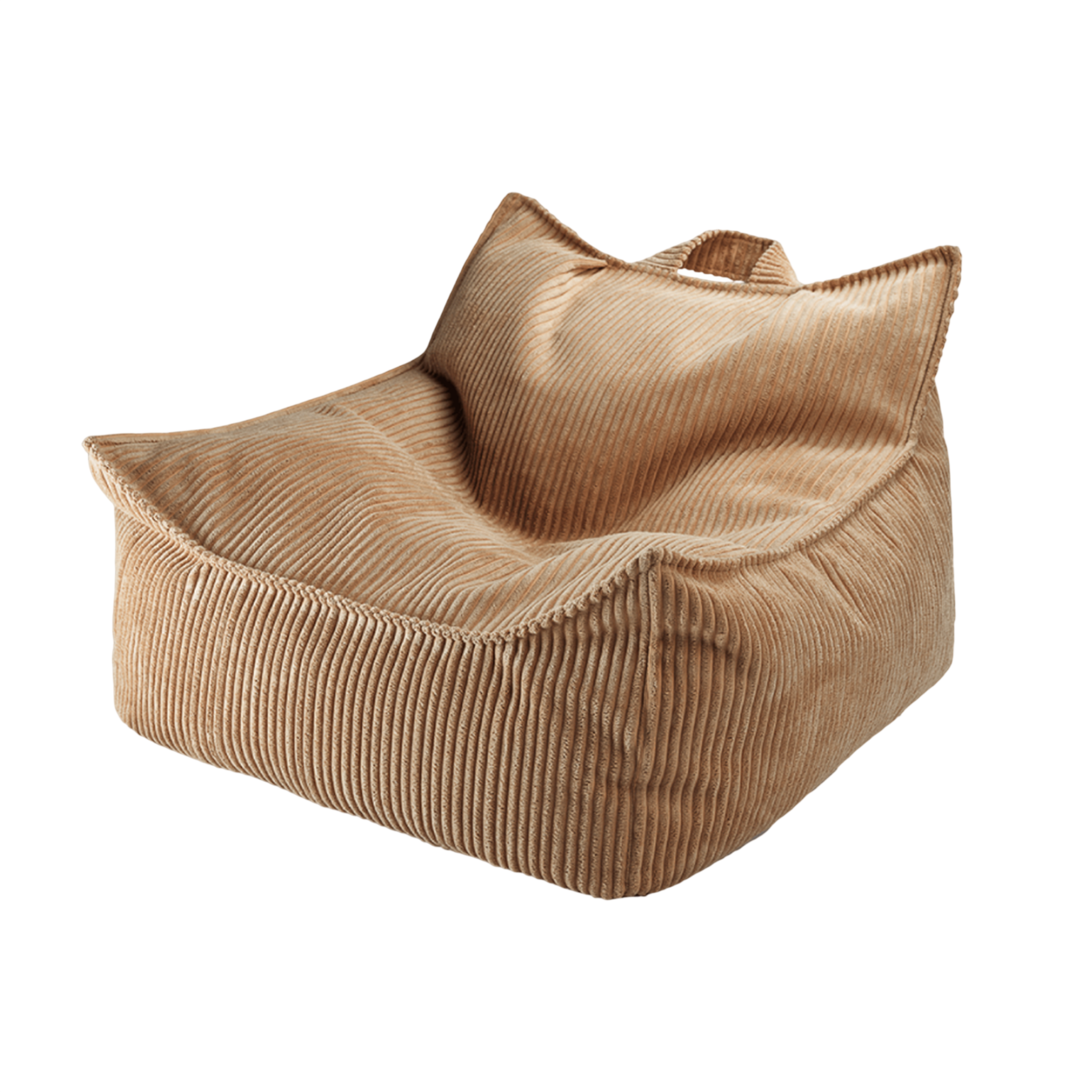 Wigiwama Sitzsack und Ottoman Set Toffee