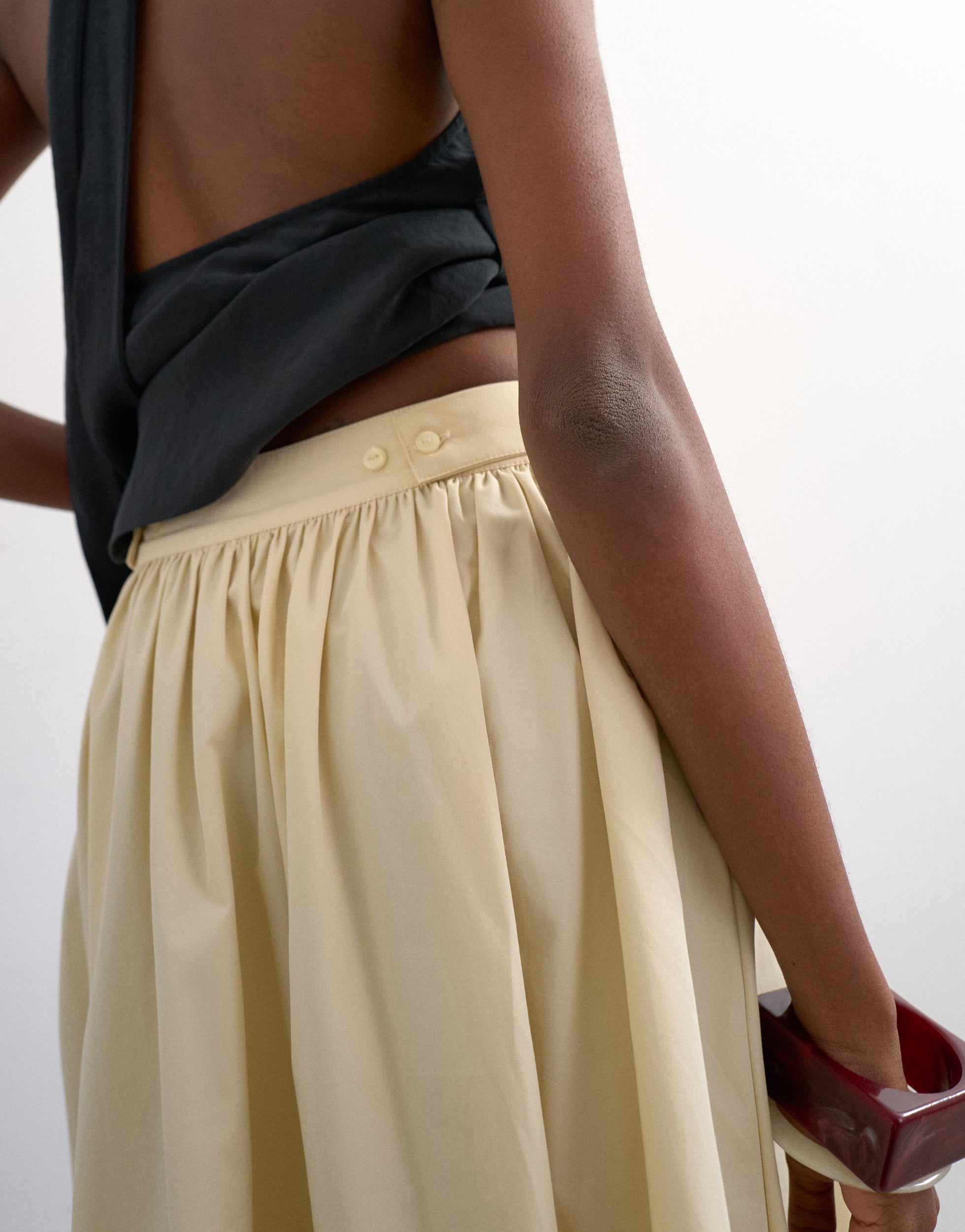 TSSALLY Low waist Lange rok