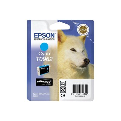 Epson T0962 Loup - cyan - cartouche d'encre originale