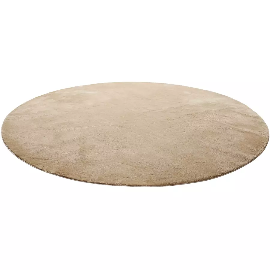 Homie Living Kurzflorteppich Lago sand beige