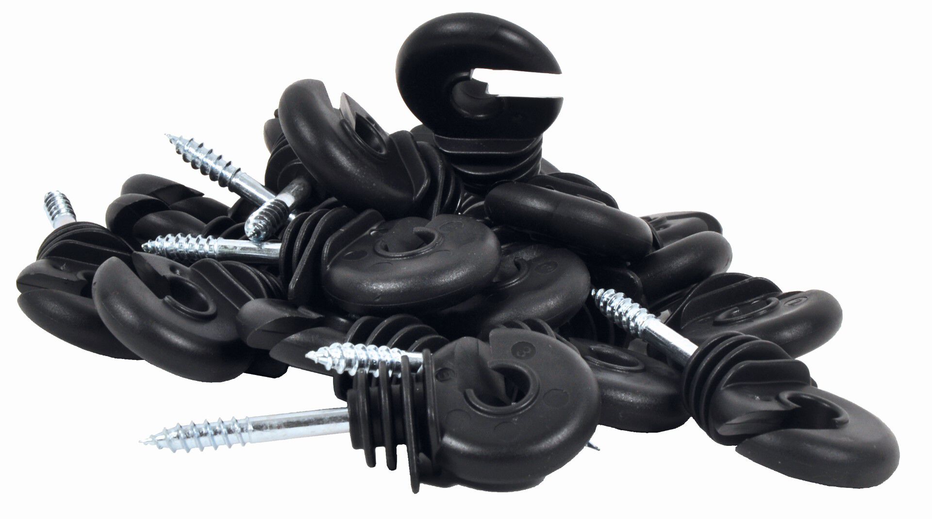 Gallagher Ringisolator - Isolatoren - 5 cm - 100 Stuks - Grijs - 49 cm