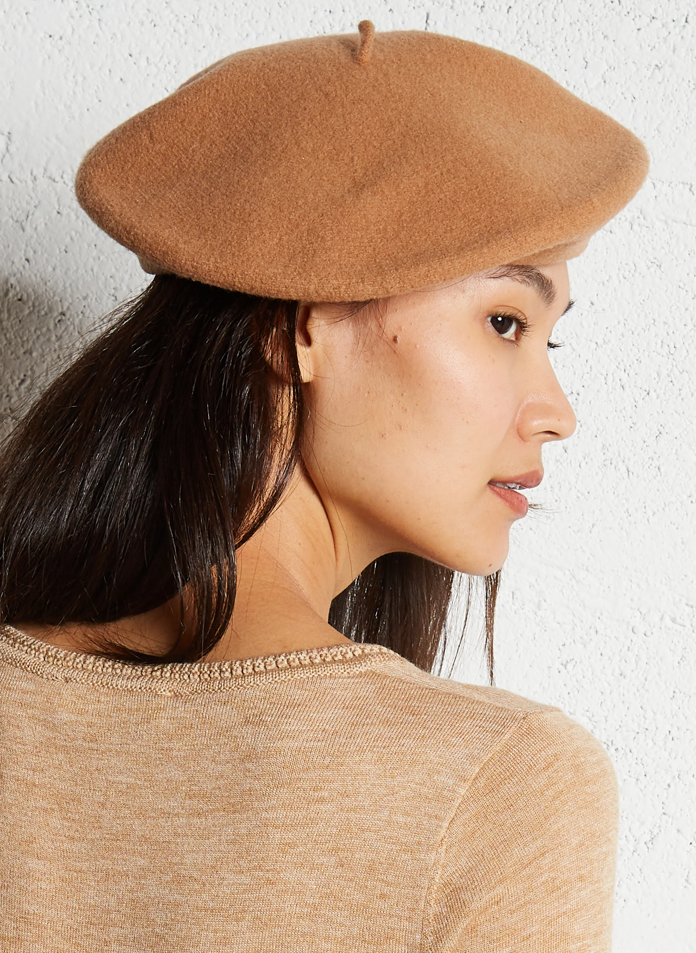 Béret en laine | Jaune