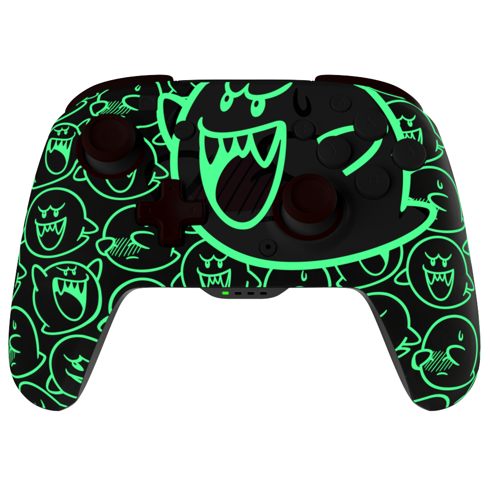 PDP Rematch Wireless Controller Glow - Boo Hoo