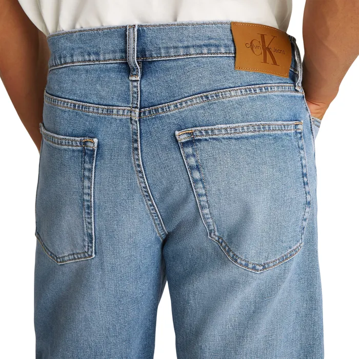 Calvin Klein Slim Denim Short Heren