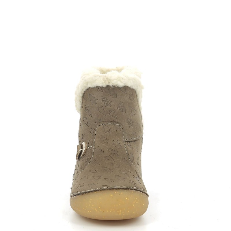 Kickers Kickers So Windy Fourrées Taupe