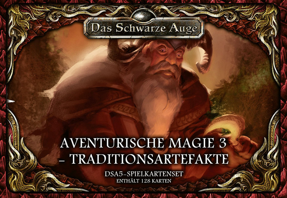 Das Schwarze Auge, Zubehör - Das Schwarze Auge, DSA5-Spielkartenset Aventurische Magie 3 - Traditionsartefakte