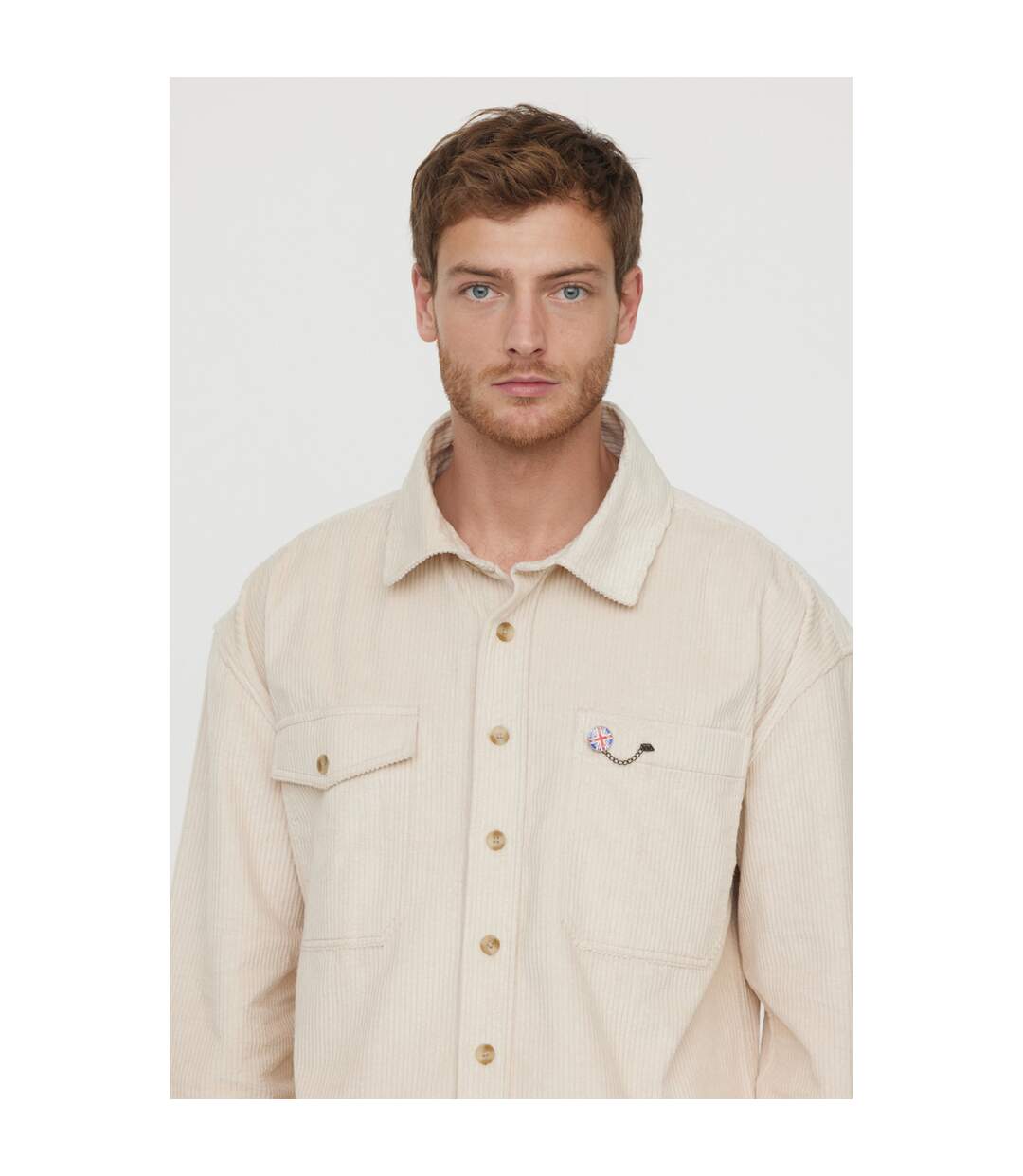 Surchemise manches longues coton overshirt DRENA