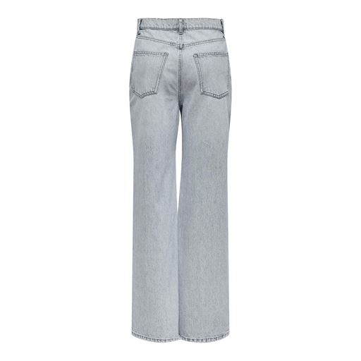 ONLY Dana-Hope Wide Jeans, Light Grey Denim, 27