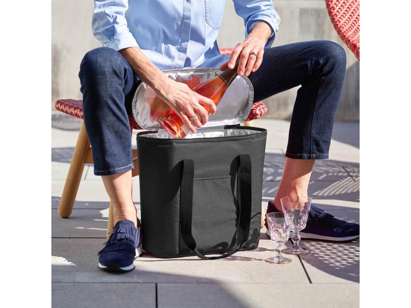 Reisenthel Einkaufskorb Thermoshopper Black Kühltasche für Einkauf oder Picknick