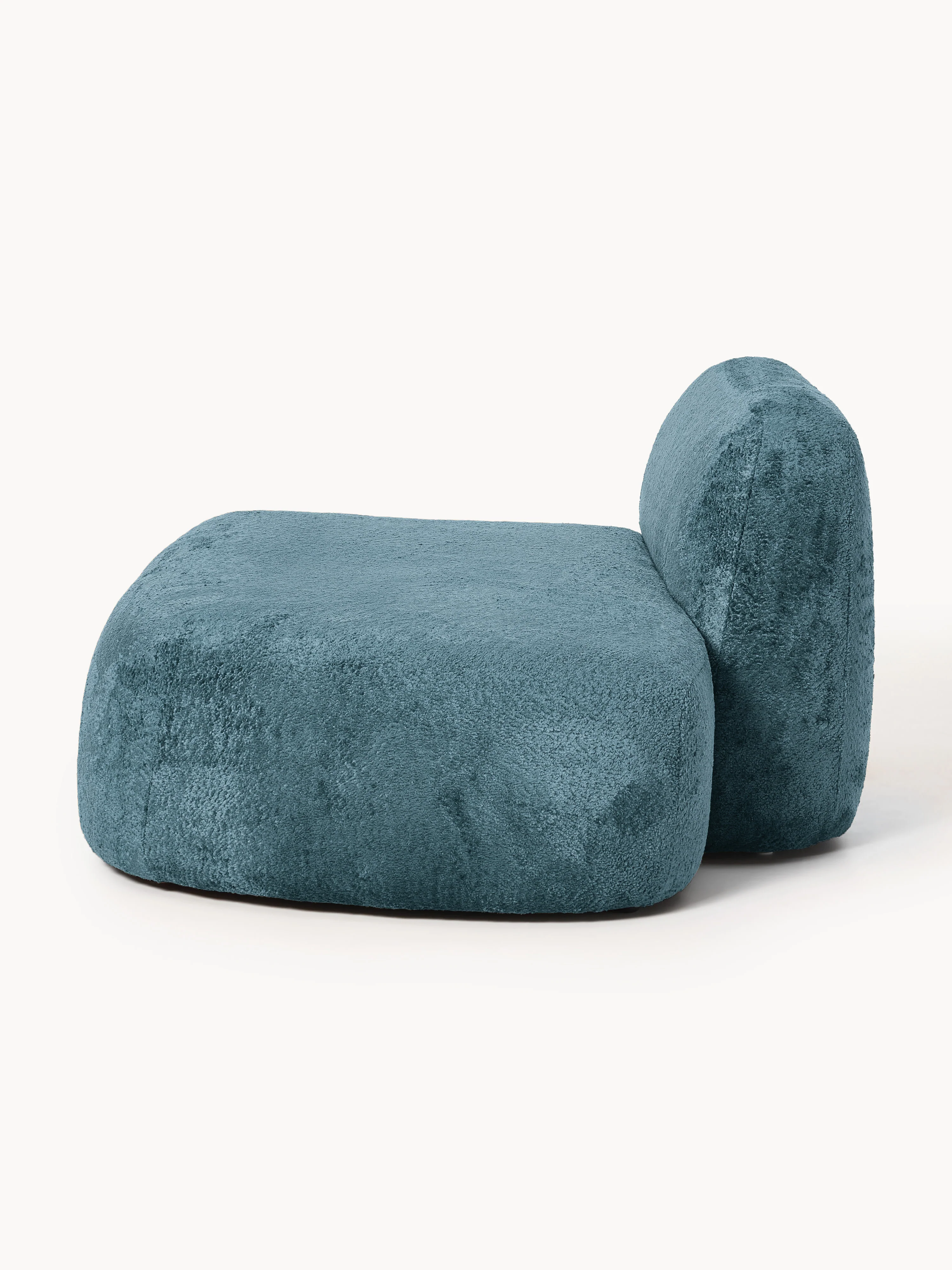 Teddy bouclé chaise-module Wolke
