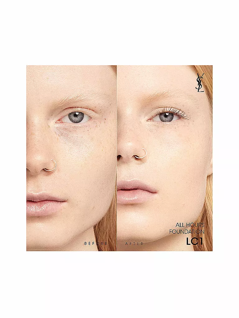 YVES SAINT LAURENT Encre de Peau - All Hours  Foundation ( LC1 ) braun