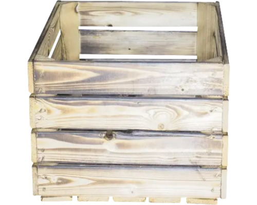 Gevlamde fruitkist 50x40x30 cm, set van 4