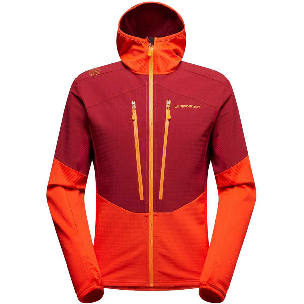 Veste softshell LA SPORTIVA SESSION TECH HOODY CHERRY TOMATO/SANGRIA