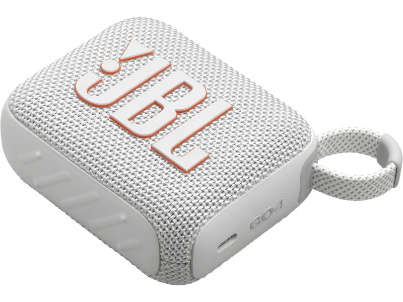 JBL Go 4 Weiss Ultra-kompakter Bluetooth-Lautsprecher