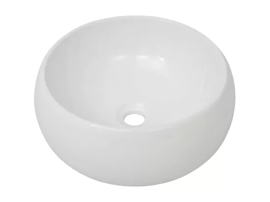 Meuble de salle de bain en deux pièces Céramique Chêne