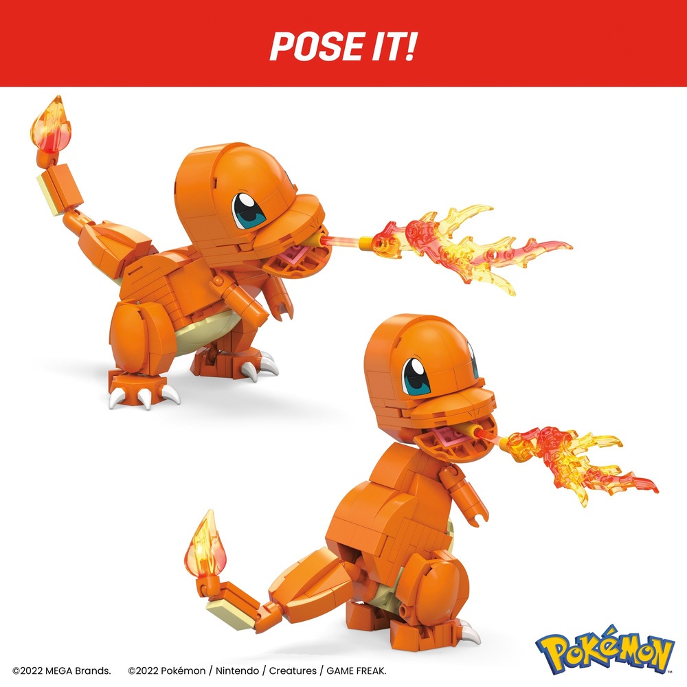 Mega Pokémon Charmander Bauset