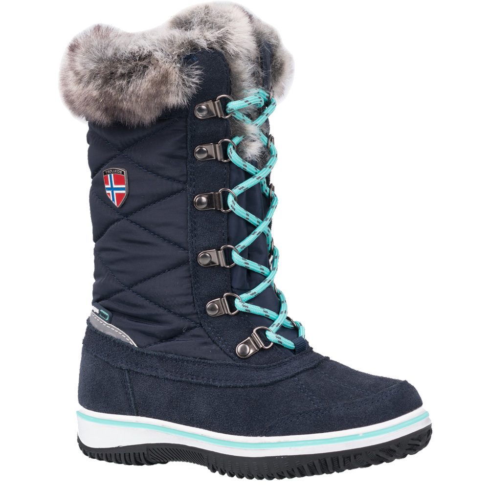 Trollkids Holmenkollen Schneeschuhe Mädchen navy