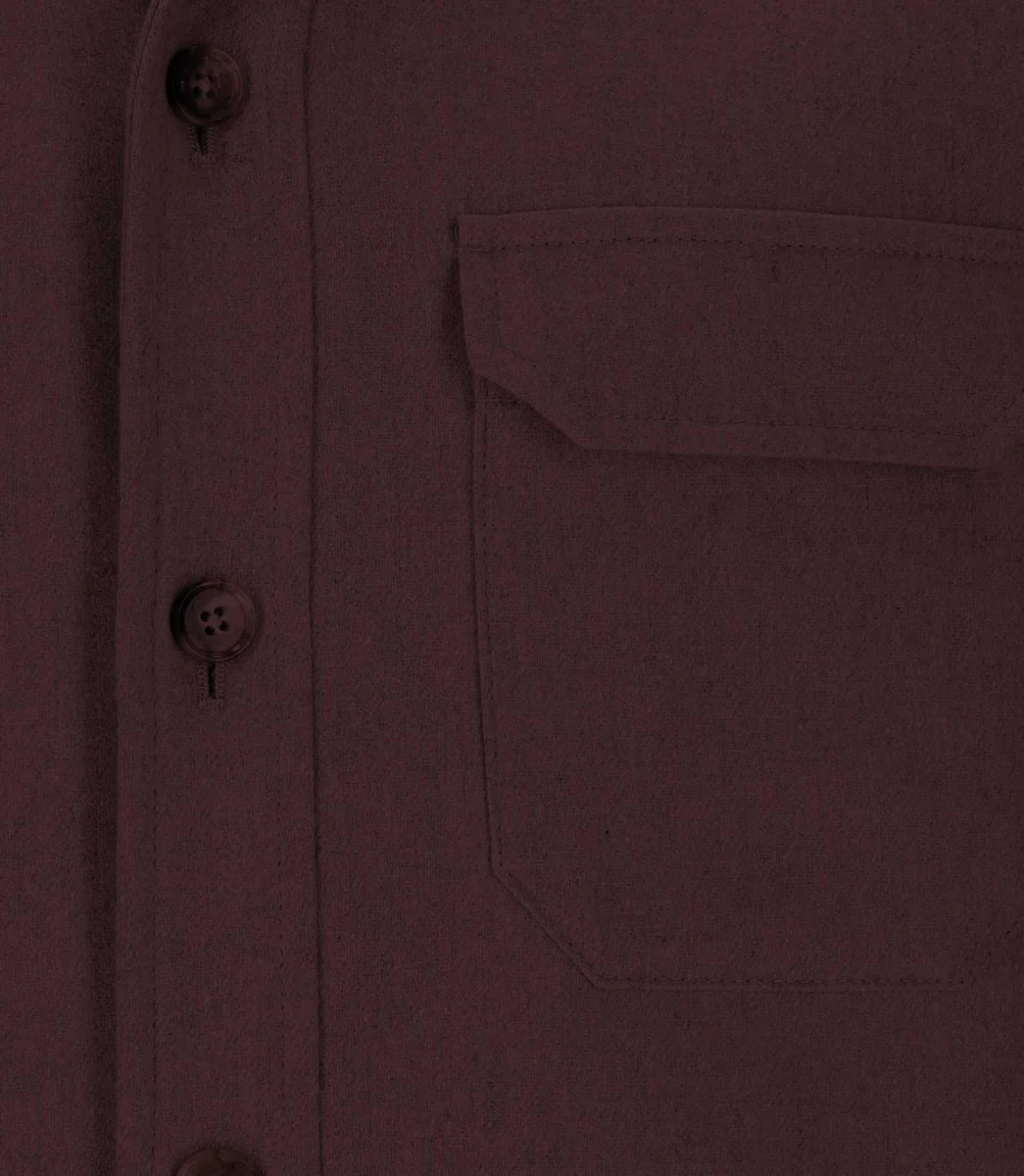 Veste casual bordeaux DEREK