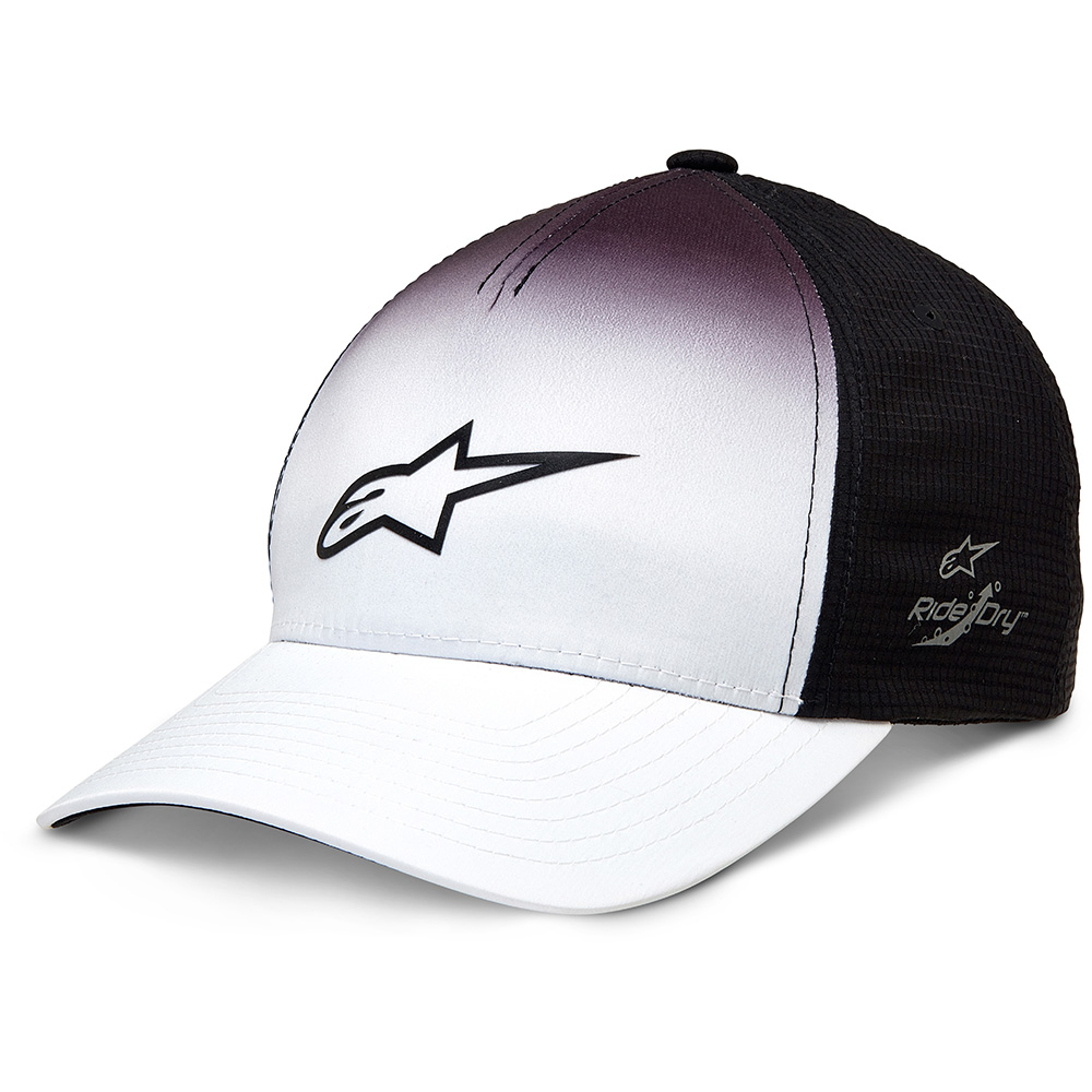 Alpinestars - Casquette Faded Tech Noir / Blanc