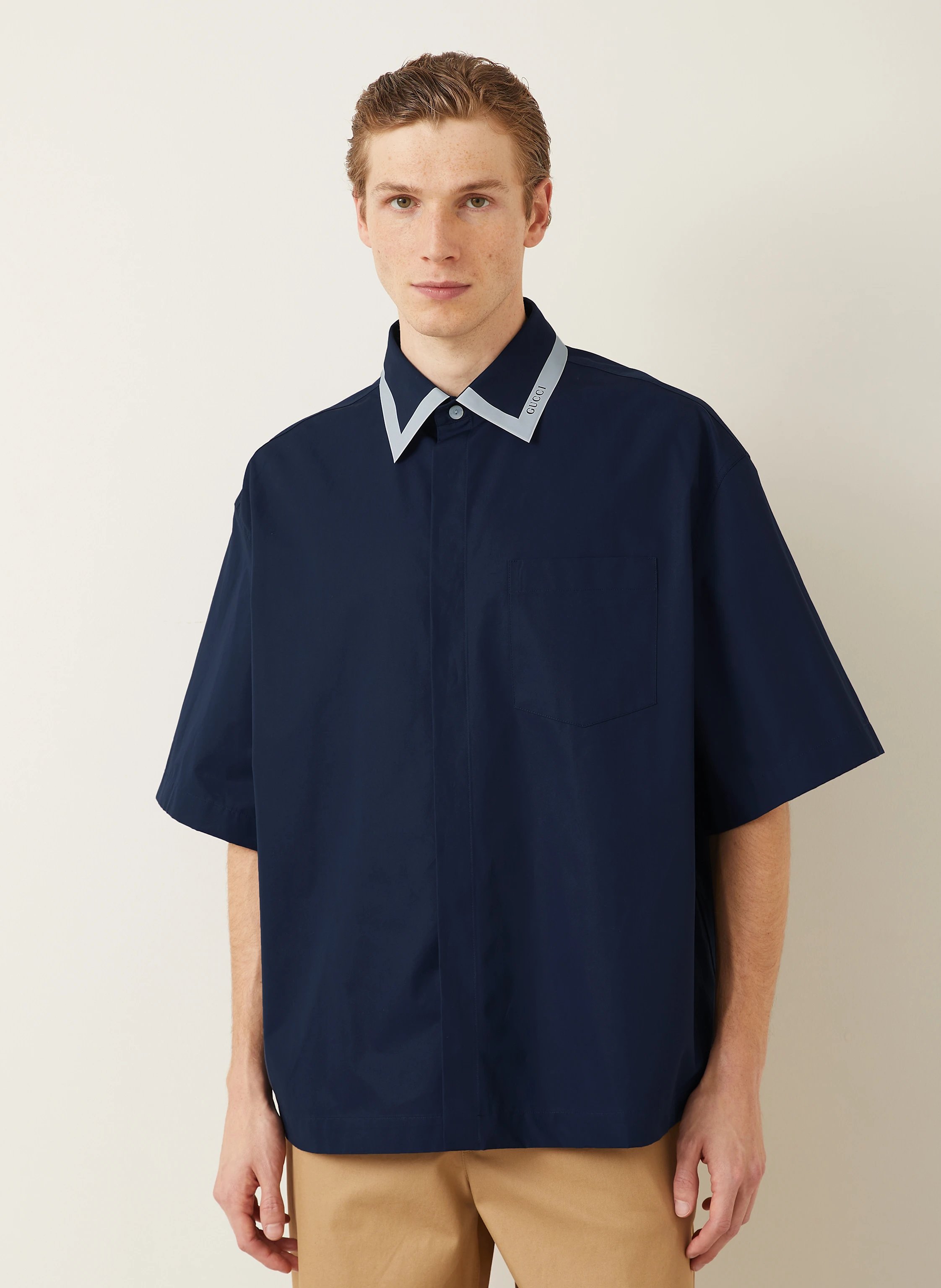 GUCCI Kurzarm-Hemd Comfort Fit