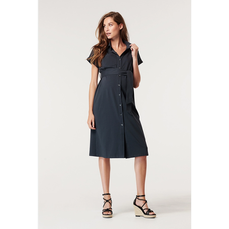 SUPERMOM Still-Kleid Ebony Ebony