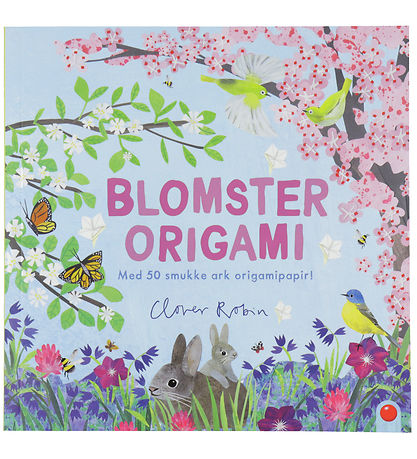 Forlaget Bolden Aktivitetsbog - Blåmster Origami