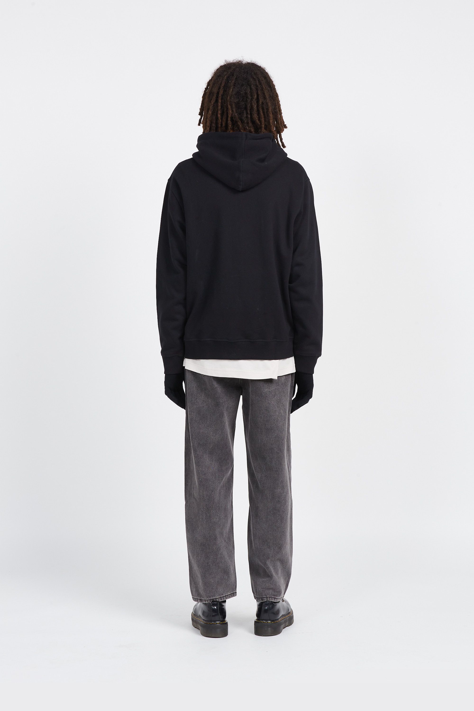 WASTED Hoodie zippé  HOODIE ZIP GUARDIAN Noir