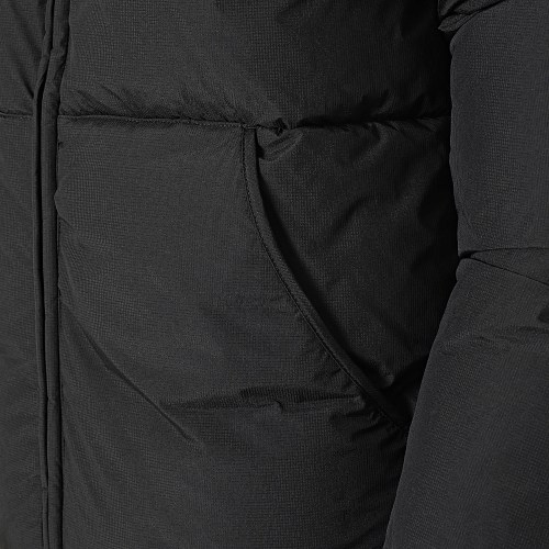 Doudoune Capuche Surface Noir