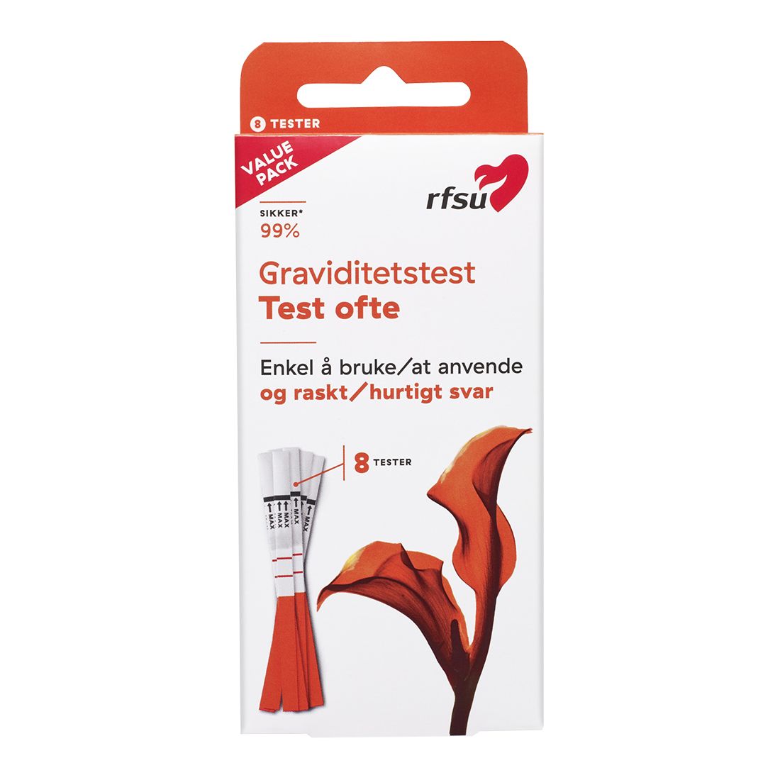 Graviditetstest Test Ofte